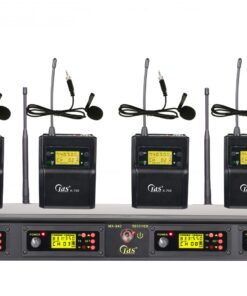 Micro không dây cái ve áo 1 bộ thu 4 tay cầm MX-840 JDS Taiwan/China