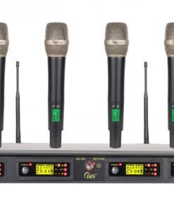 Bộ micro không dây cầm tay 1 bộ thu 4 tay mic MX-840 JDS Taiwan/China