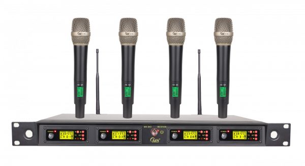 Bộ micro không dây cầm tay 1 bộ thu 4 tay mic MX-840 JDS Taiwan/China