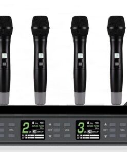 Bộ micro không dây cầm tay 1 bộ thu 4 tay mic MX-640S JDS Taiwan/China
