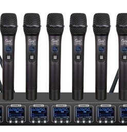 Bộ micro không dây cầm tay 1 bộ thu 8 tay mic MX-580S / M-908AS JDS