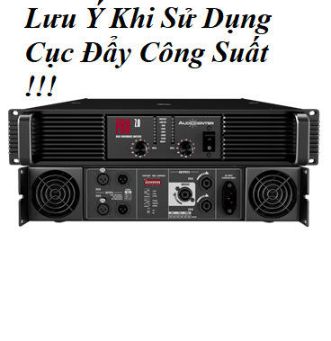 cách Sử Dụng Cục Đẩy Công Suất